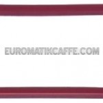 GUARNIZIONE SILICONE QUADRA ROSSA PER EP 2100 - INOX  X 25PZ