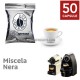 50 CAPSULE RESPRESSO BORBONE MISCELA NERA - X NESPRESSO